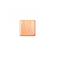 Cabochon orange, eckig 12mm