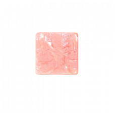 Cabochon snow pink, eckig 20mm